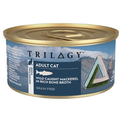 Picture of Trilogy Adult Mackerel in Rich Bone Broth 85g