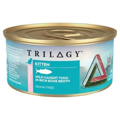 Picture of Trilogy Kitten Tuna in Rich Bone Broth (85gx12)