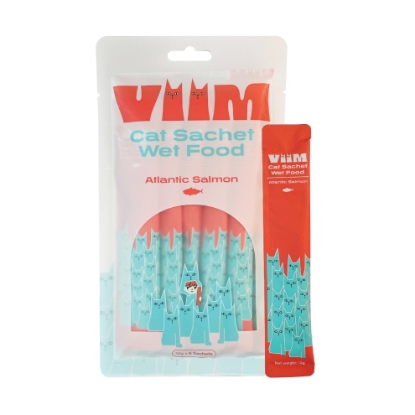 Picture of (12g x6) Cat Sachet Wet Food Atlantic Salmon