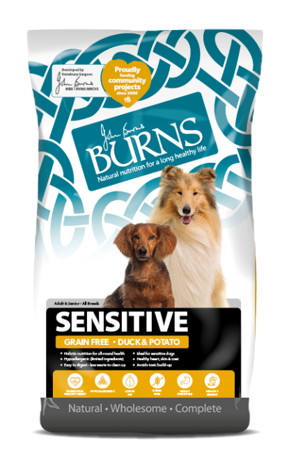 Picture of Burns SENSITIVE+ GRAIN FREE Duck & Potato 2kg