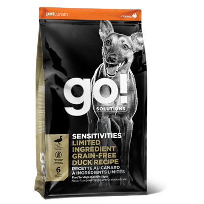 Picture of Go Solutions SENSITIVES - Limited Ingredient Grain-Free Duck Recipe For Dog 12lbs