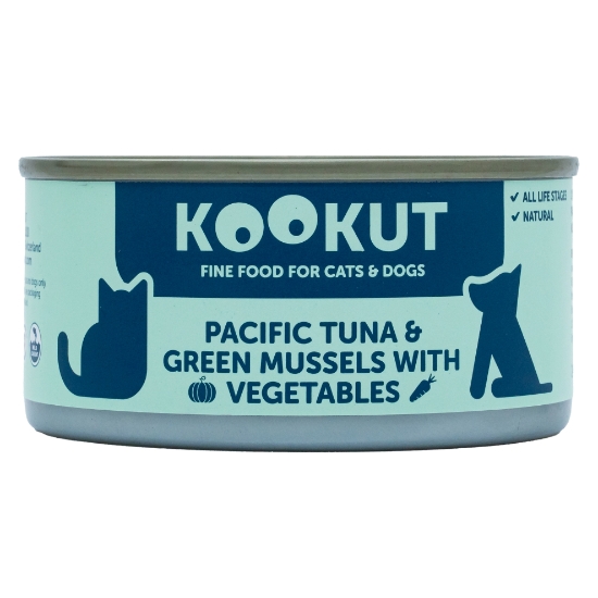 圖片 KOOKUT 太平洋吞拿魚綠唇青口蔬菜