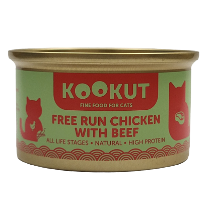 圖片 KOOKUT 放養雞牛肉 12罐 x 70g