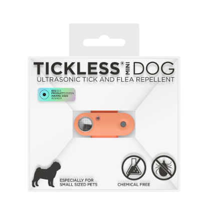 Picture of Tickless Mini Dog Ultrasonic Tick and Flea Repellent - Hot Peach