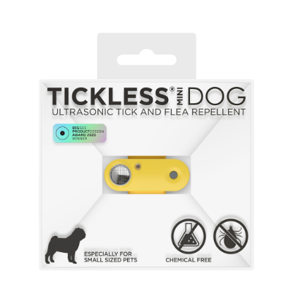 Picture of Tickless Mini Dog Ultrasonic Tick and Flea Repellent - Marigold