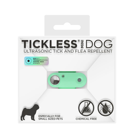Picture of Tickless Mini Dog Ultrasonic Tick and Flea Repellent - Mint Green