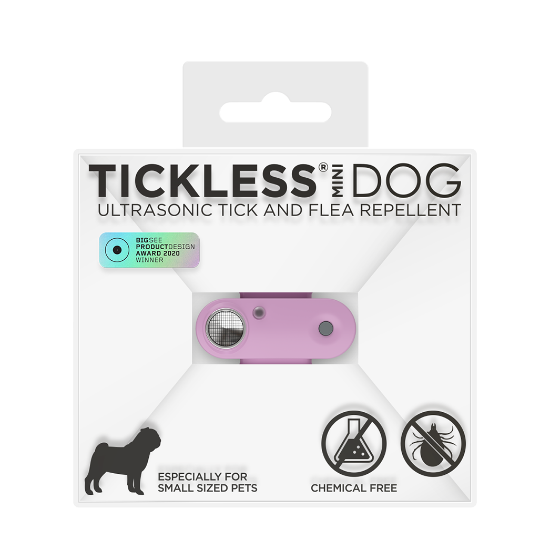 Picture of Tickless Mini Dog Ultrasonic Tick and Flea Repellent - Organ Purple