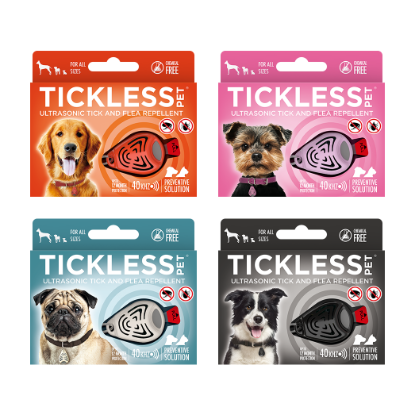 Picture of Tickless Pet Ultrasonic Tick and Flea Repellent - White