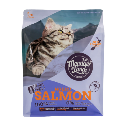 Picture of Meadowland Complete & Balanced King Salmon All Life stage Cat Food 5kg