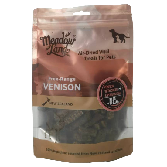 圖片 150g 風乾鹿肉+青口粉犬零食