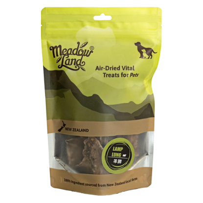 圖片 Meadowland 風乾羊肺犬零食 80g