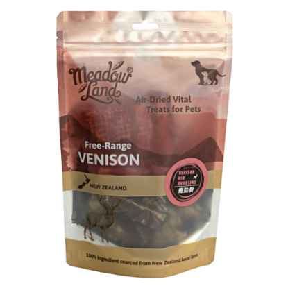 Picture of Meadowland Air Dried Venison Rib Dog Treats 150g