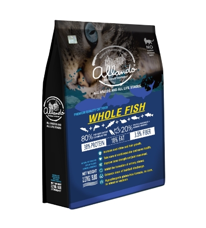 Picture of Allando Whole Fish All Breed Cat Food 6.8kg