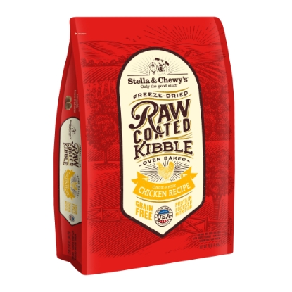 Picture of Stella & Chewy's Cage-Free Chicken Recipe Raw Coated Baked Kibble for Dogs 10 lb