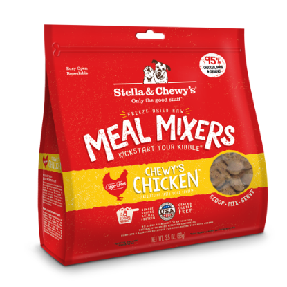 Picture of Stella & Chewy's Chewy's Chicken Meal Mixers Freeze-Dried Raw Dog Food Mixers & Toppers 3.5 oz