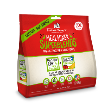 圖片 Stella and Chewy's 超級·乾糧伴侶 - 狗狗 放養鴨鴨鵝配方 3.25 oz