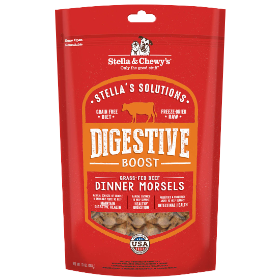 圖片 13 oz 草飼牛配方 功能配方 有助消化系統 凍乾生肉狗糧  