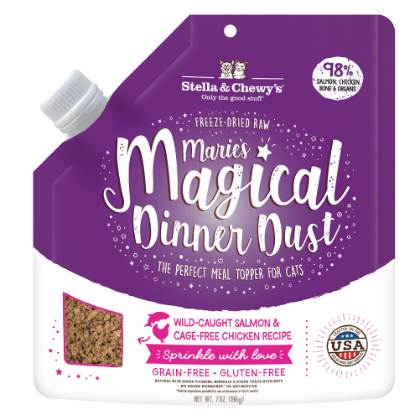 Picture of Stella & Chewy's Marie's Magical Dinner Dust Wild-Caught Salmon & Cage-Free Chicken Recipe 7 oz