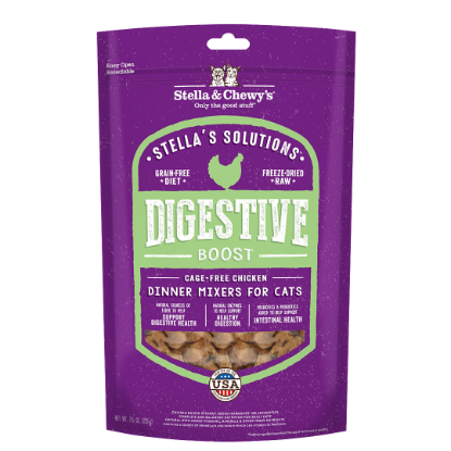 Picture of Stella & Chewy's Digestive Boost Cage-Free Chicken Dinner Mixers for Cats 7.5 oz