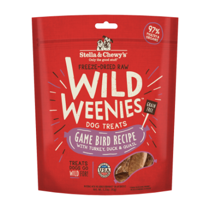 Picture of Stella & Chewy's Wild Weenies Game Bird Recipe 3.25 oz