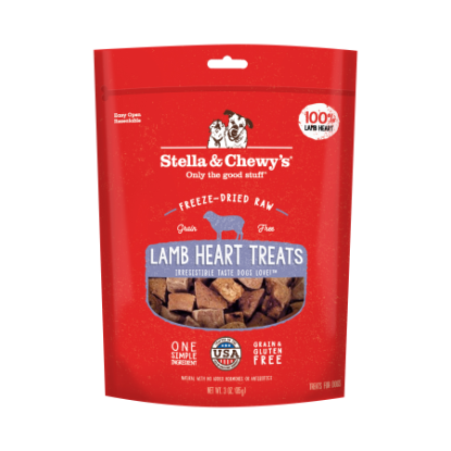 圖片 Stella and Chewy's 羊心 凍乾生肉單一材料小食 3 oz