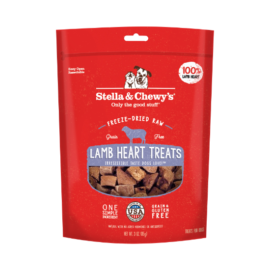 圖片 羊心 3 oz.  凍乾生肉單一材料小食