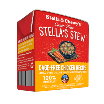 Picture of Stella & Chewy's Cage-Free Chicken Recipe SINGLE-SOURCE STEWS 11 oz