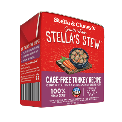 Picture of Stella & Chewy's Cage-Free Turkey Recipe SINGLE-SOURCE STEWS 11 oz