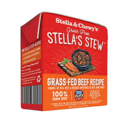 Picture of Stella & Chewy's Grass-Fed Beef Recipe SINGLE-SOURCE STEWS 11 oz