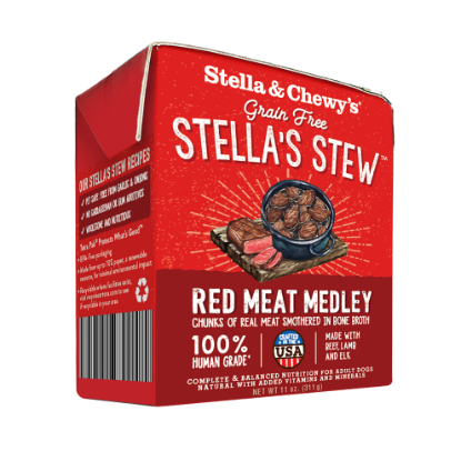 Picture of Stella & Chewy's Red Meat Medley SINGLE-SOURCE STEWS 11 oz