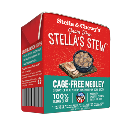 Picture of Stella & Chewy's Cage-Free Medley SINGLE-SOURCE STEWS 11 oz