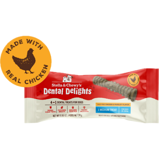 Picture of Medium Treats x 1 (Individual Wrap) Dental Delights