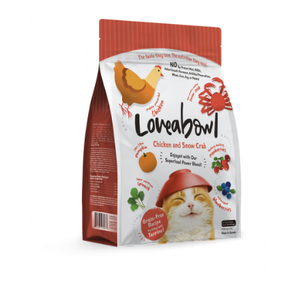 Picture of Loveabowl Grained-Free Chicken and Snow Crab All Cat Food 4.08kg