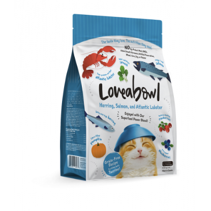Picture of Loveabowl Grained-Free Herring, Salmon and Atlantic Lobster All Cat Food 1kg