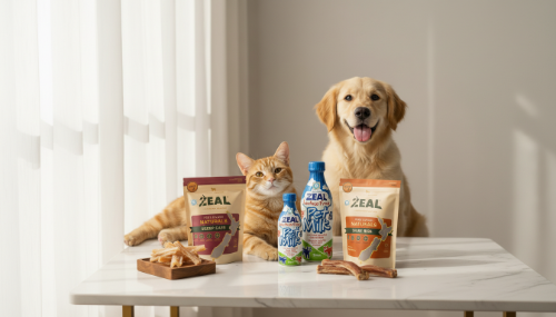 圖片 Zeal 紐西蘭寵物食品牌子：100% 天然風乾肉類 狗零食、無乳糖牛奶推介