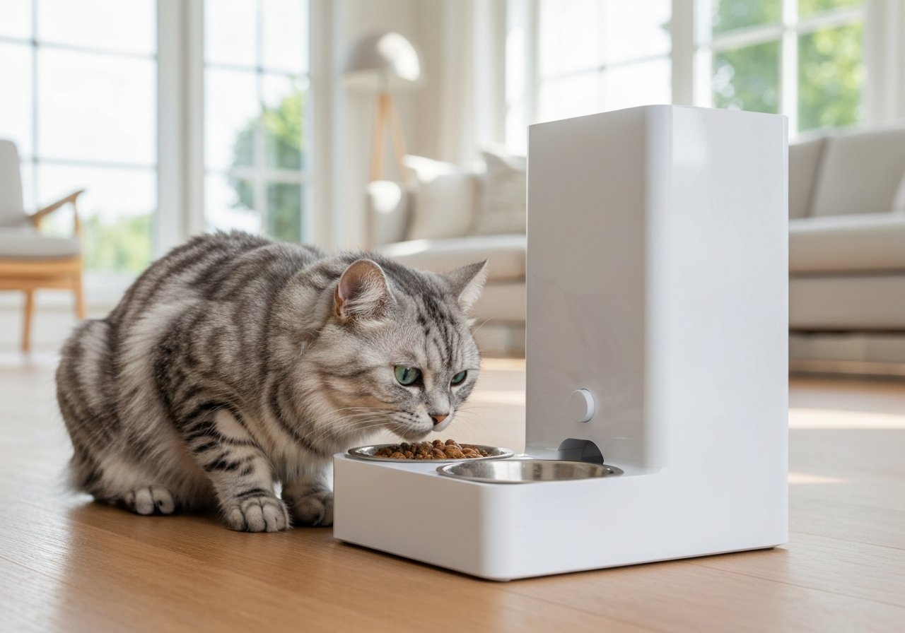 圖片 自動餵貓器終極指南| 簡化你的生活和貓咪的飲食