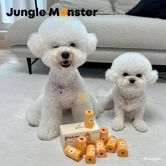 圖片 Pick Me 環保寵物便便袋 120個 (15個x8卷) 拾便袋 糞便袋 多用途垃圾袋