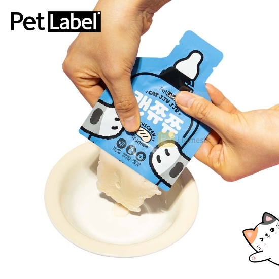 圖片 韓國貓貓保健肉泥包 - 三文魚味 (30g x 10包)