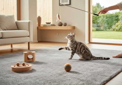 圖片 室內貓咪玩具終極指南| 互動玩具 vs 自主玩具| 玩法技巧| 精選推介