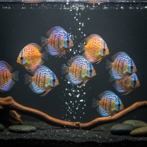 圖片 七彩神仙魚幼魚飼養全攻略 由水質到餵食的成功秘訣