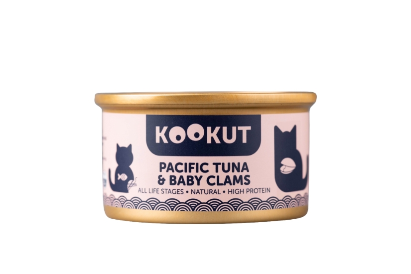 Picture of KOOKUT PACIFIC TUNA & BABY CLAMS (12 x 70G)