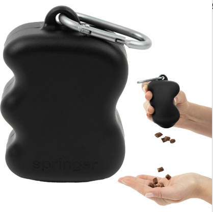 Picture of Springer - Black Silicone Treat Dispenser