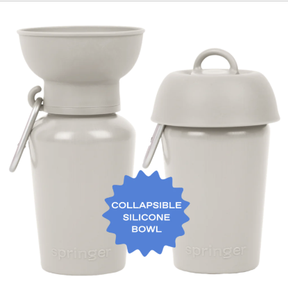 Picture of Springer - Oat 590ml Flip Travel Water Bottle