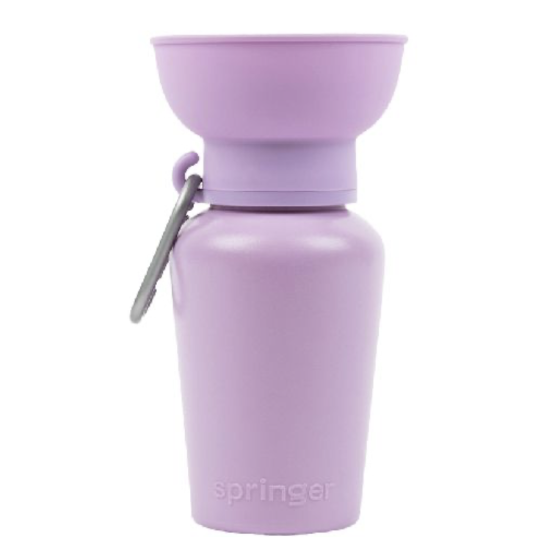 Picture of Springer - Lilac 590ml Flip Travel Water Bottle