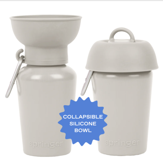 Picture of Springer - Oat 590ml Flip Travel Water Bottle