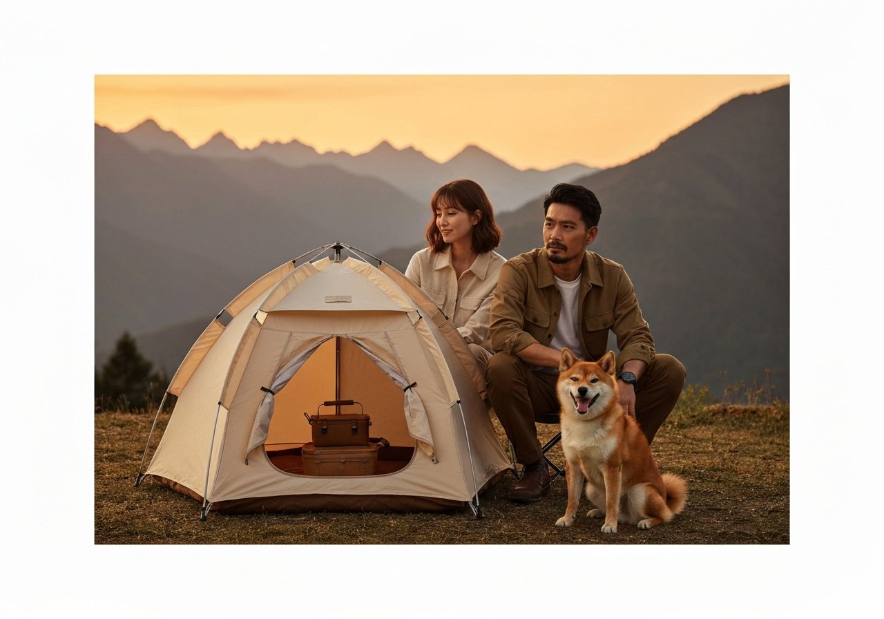 圖片 帶寵物去Glamping?山系主人必讀 寵物帳篷選購指南及注意事項