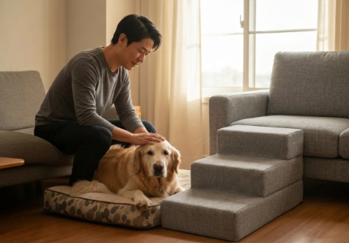 圖片 老犬照顧:當毛孩開始上不到梳化?5大對策擊退老狗關節炎與後腳無力