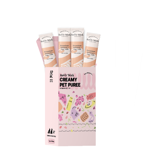 Picture of Rawly stick Salmom & Egg yolk 16g 25 sticks/box