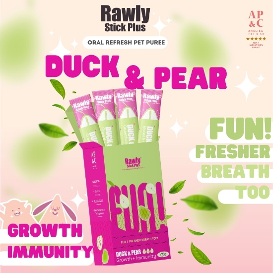 Picture of Rawly stick plus Duck & Pear 16g 22 sticks/box