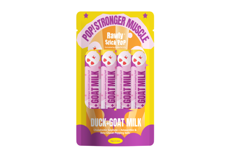 Picture of Rawly stick Pop Duck+Goat Milk 16g 4 sticks/box